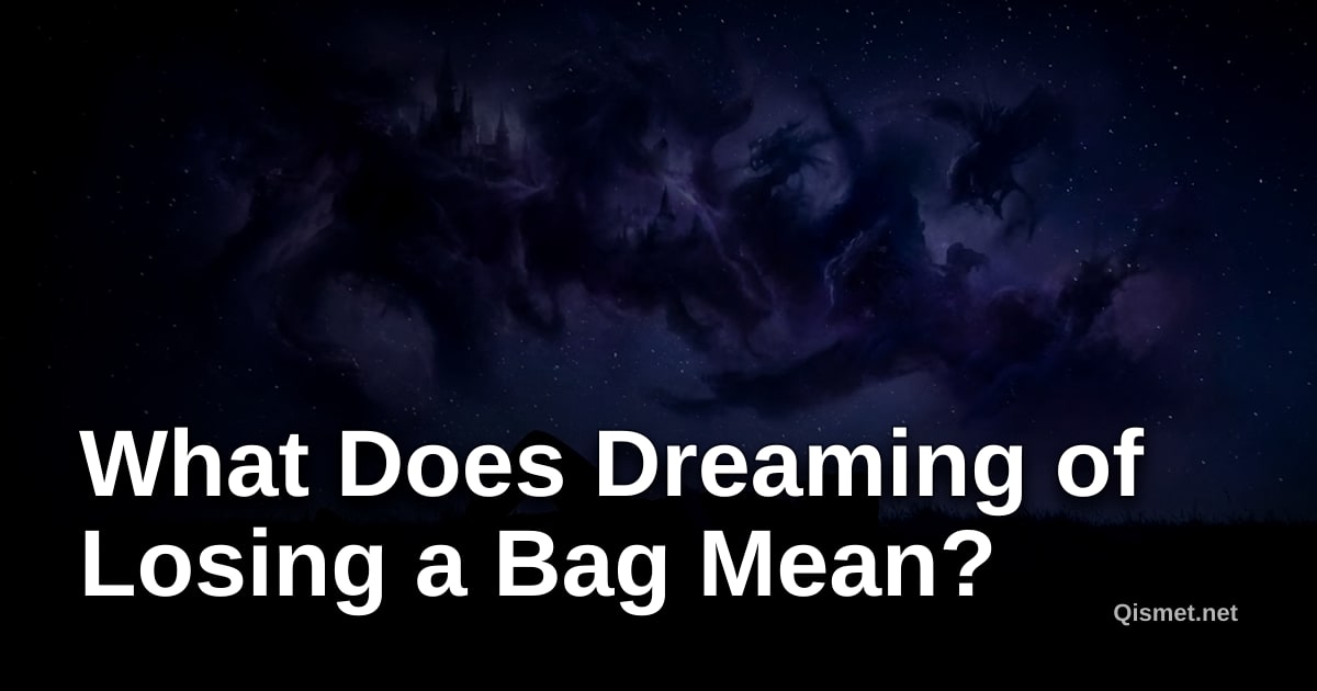 What Does Dreaming of Losing a Bag Mean?