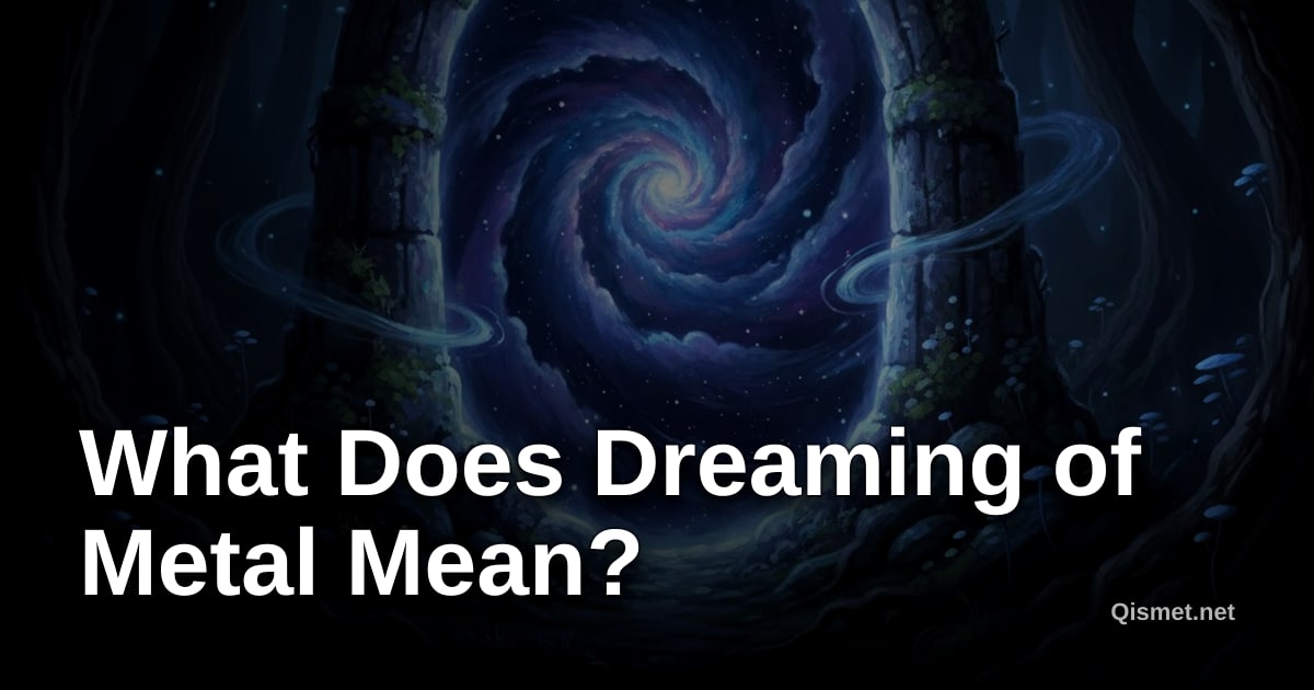 What Does Dreaming of Metal Mean?