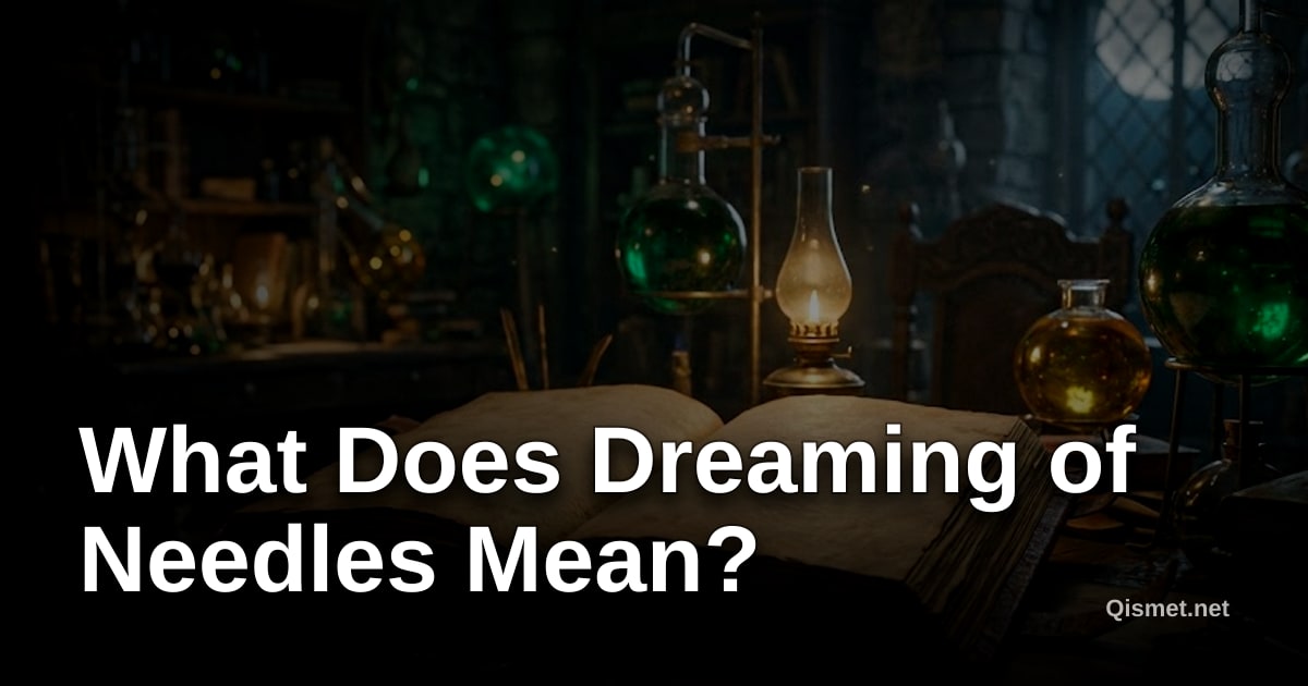 What Does Dreaming of Needles Mean?