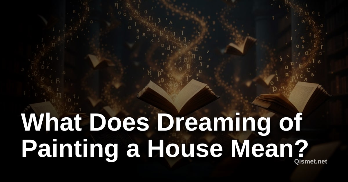 What Does Dreaming of Painting a House Mean?