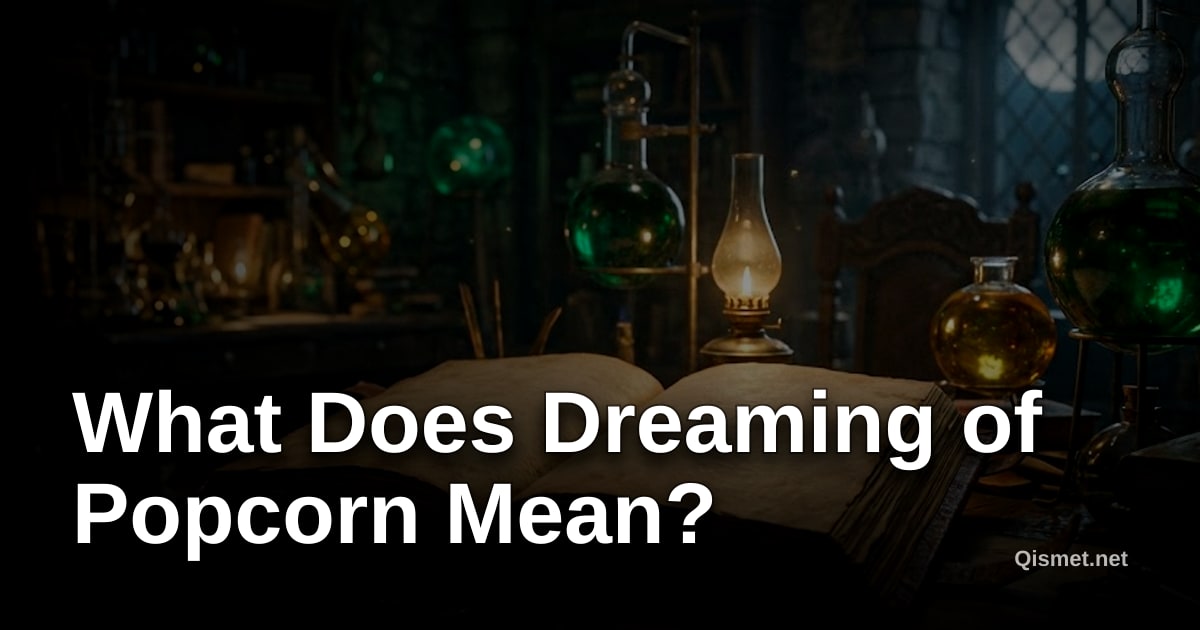 What Does Dreaming of Popcorn Mean?