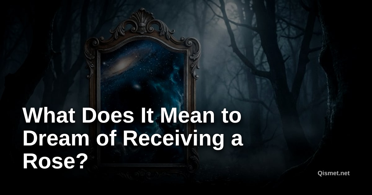 What Does It Mean to Dream of Receiving a Rose?