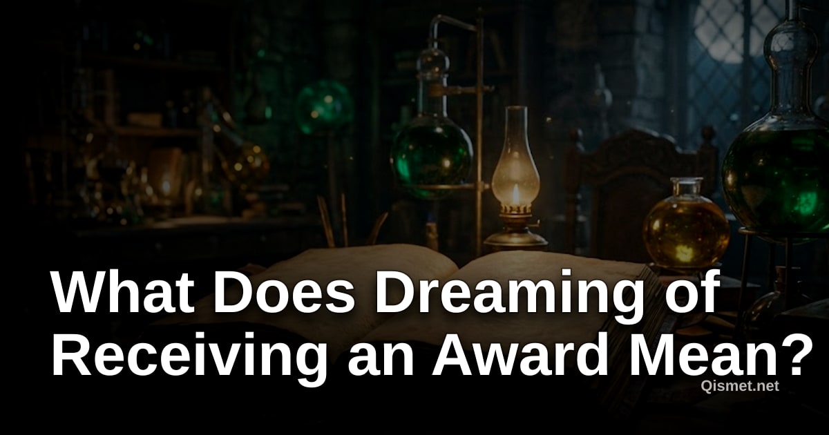 What Does Dreaming of Receiving an Award Mean?
