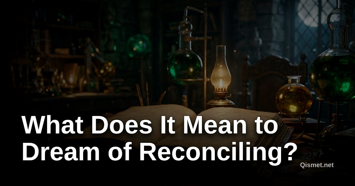 What Does It Mean to Dream of Reconciling?