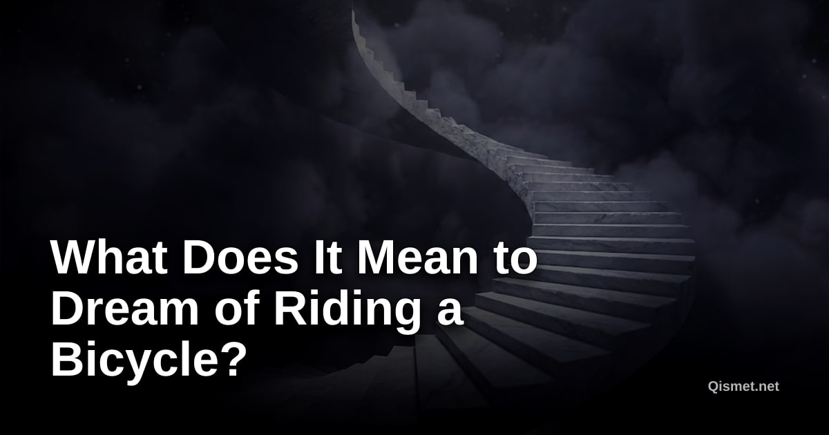 What Does It Mean to Dream of Riding a Bicycle?