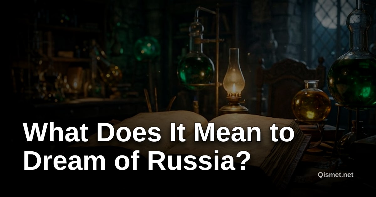 What Does It Mean to Dream of Russia?
