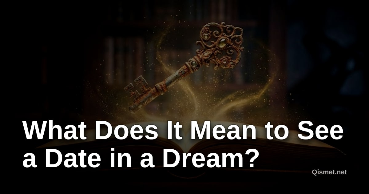 What Does It Mean to See a Date in a Dream?
