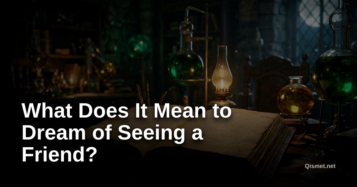 What Does It Mean to Dream of Seeing a Friend?