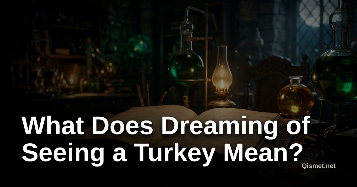 What Does Dreaming of Seeing a Turkey Mean?
