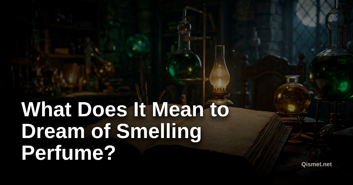 What Does It Mean to Dream of Smelling Perfume?