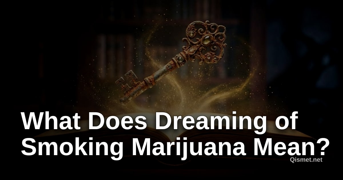 What Does Dreaming of Smoking Marijuana Mean?