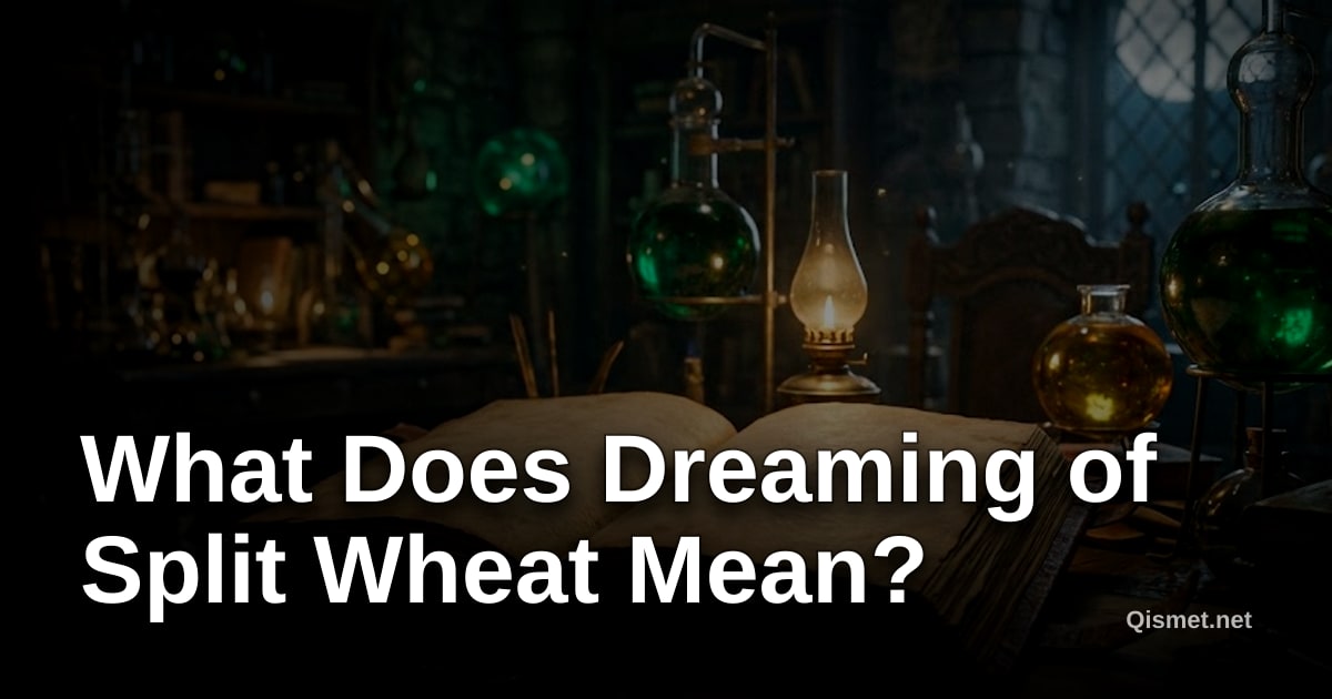 What Does Dreaming of Split Wheat Mean?