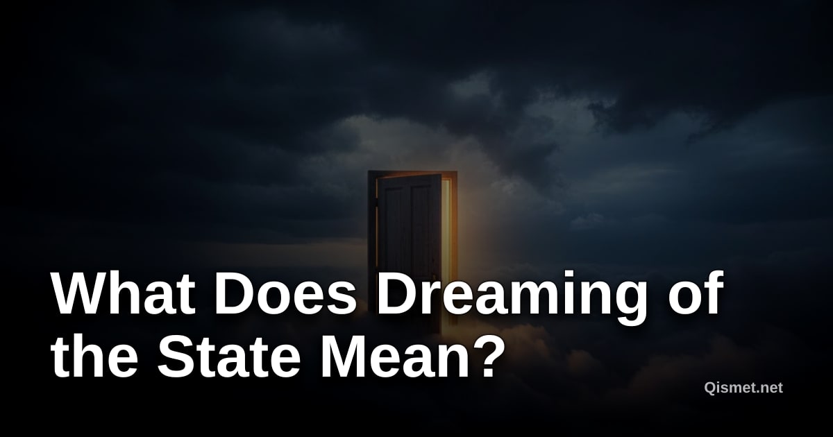 What Does Dreaming of the State Mean?