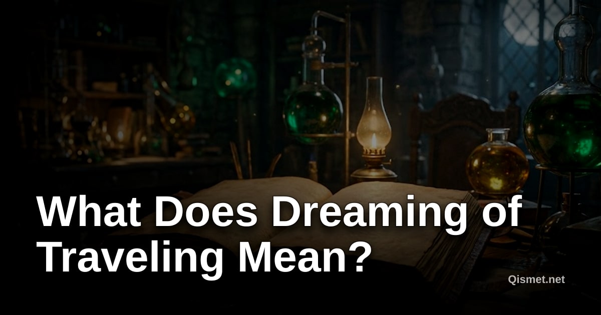 What Does Dreaming of Traveling Mean?