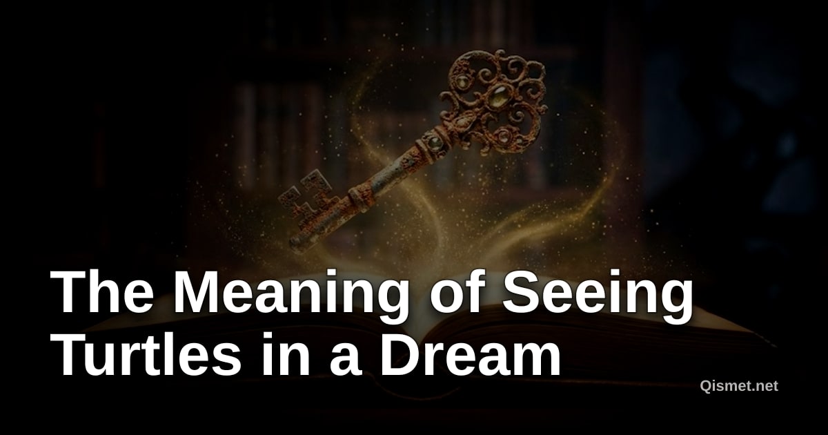 The Meaning of Seeing Turtles in a Dream