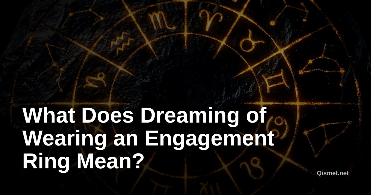 What Does Dreaming of Wearing an Engagement Ring Mean?