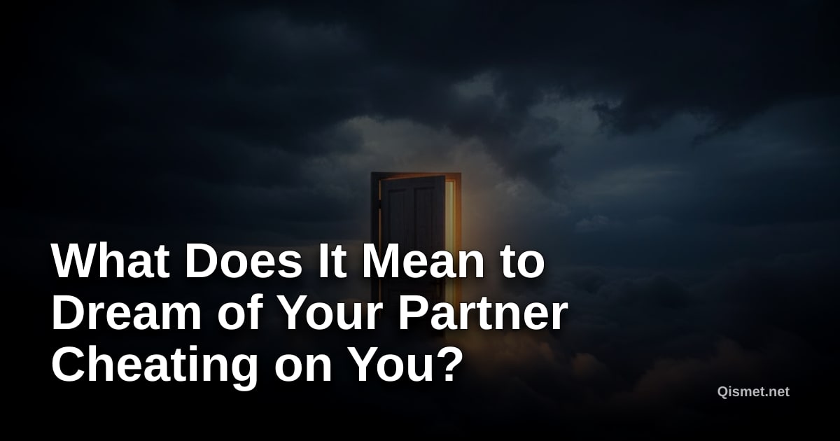 What Does It Mean to Dream of Your Partner Cheating on You?