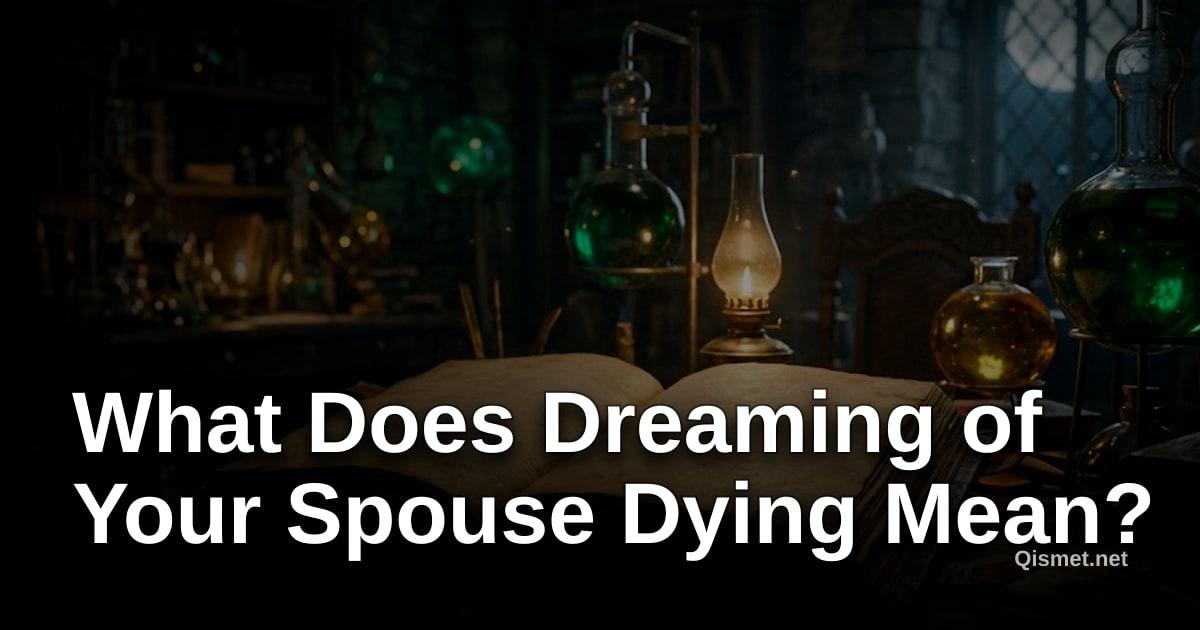 What Does Dreaming of Your Spouse Dying Mean?