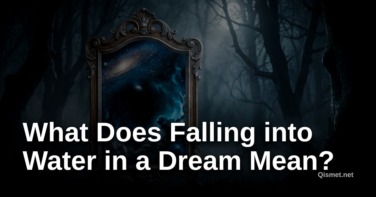 What Does Falling into Water in a Dream Mean?