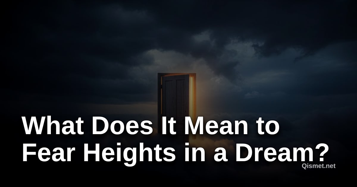 What Does It Mean to Fear Heights in a Dream?