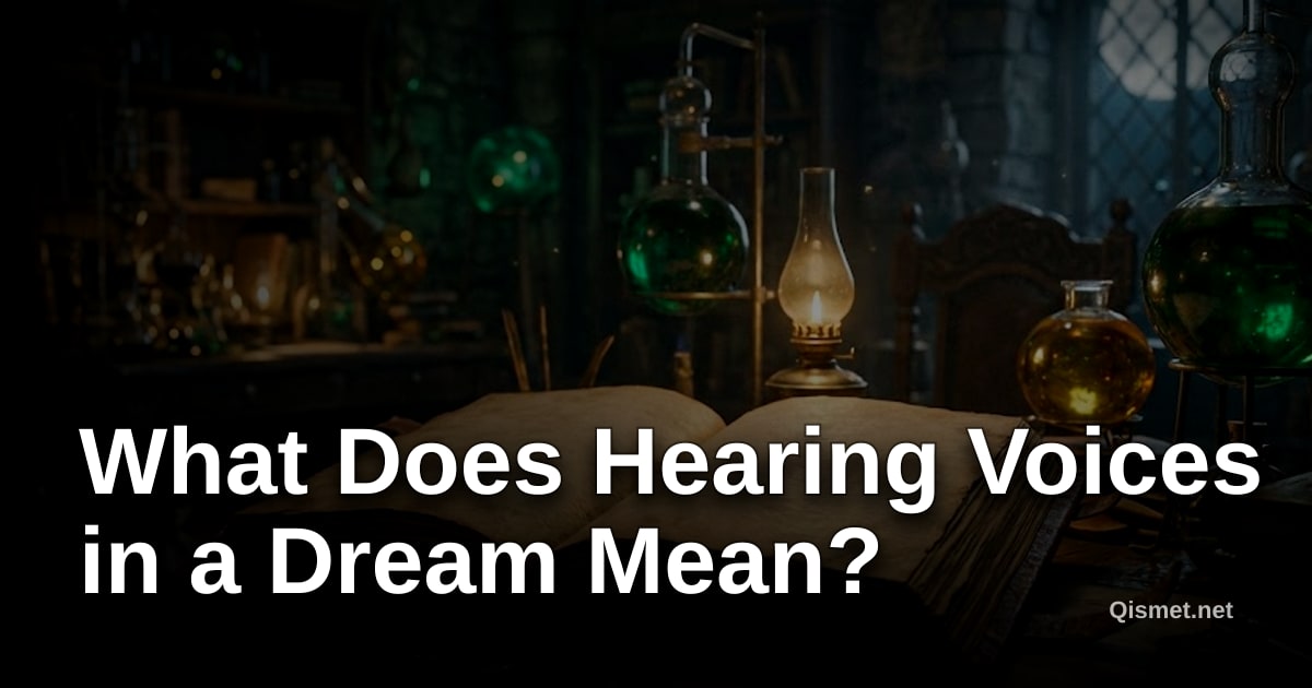 What Does Hearing Voices in a Dream Mean?