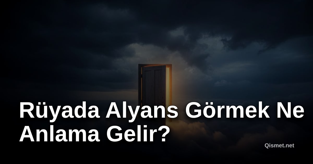 Rüyada Alyans Görmek Ne Anlama Gelir?