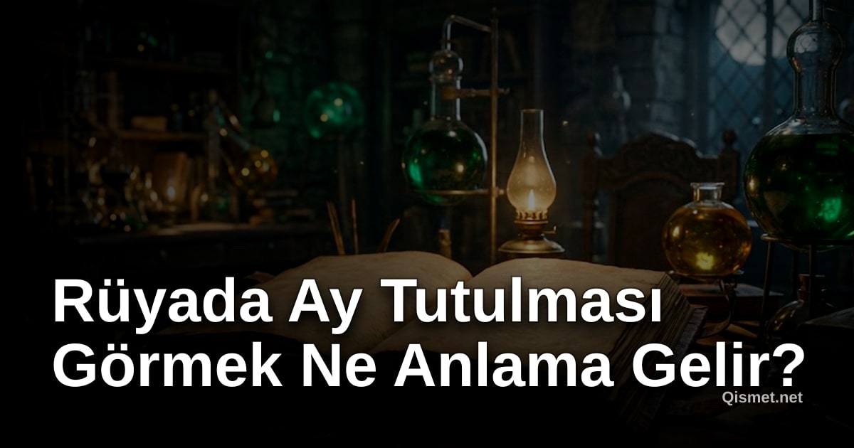 Rüyada Ay Tutulması Görmek Ne Anlama Gelir?