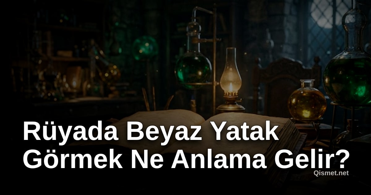 Rüyada Beyaz Yatak Görmek Ne Anlama Gelir?