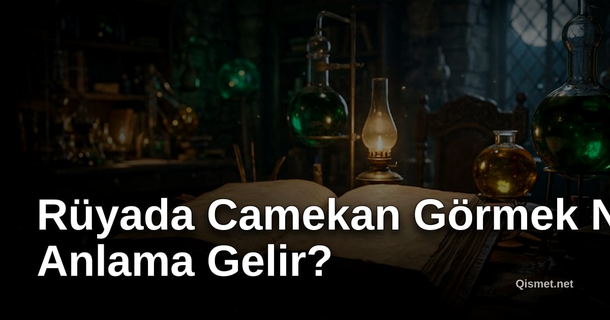 Rüyada Camekan Görmek Ne Anlama Gelir?