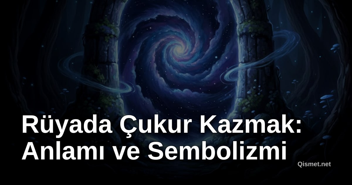 Rüyada Çukur Kazmak: Anlamı ve Sembolizmi
