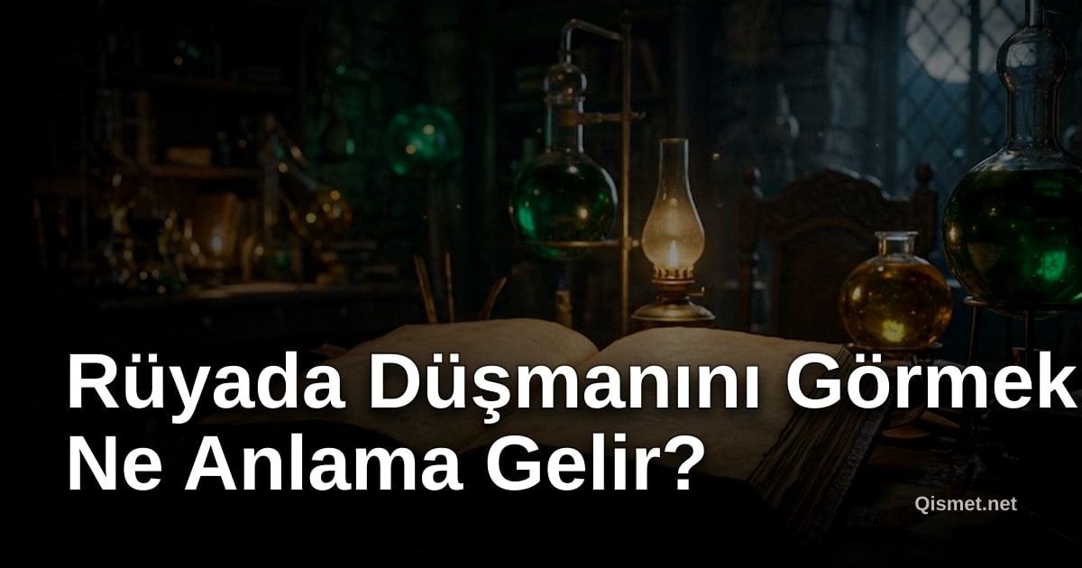 Rüyada Düşmanını Görmek Ne Anlama Gelir?