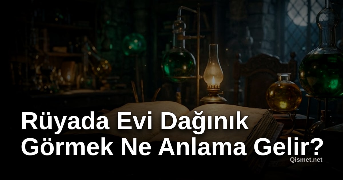 Rüyada Evi Dağınık Görmek Ne Anlama Gelir?
