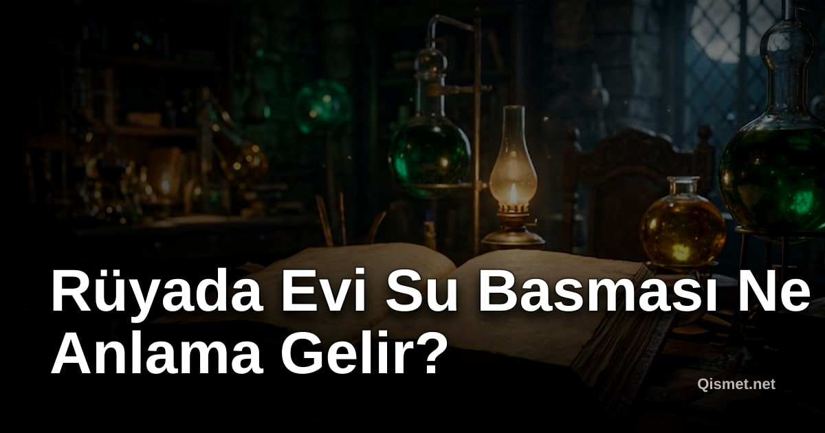Rüyada Evi Su Basması Ne Anlama Gelir?