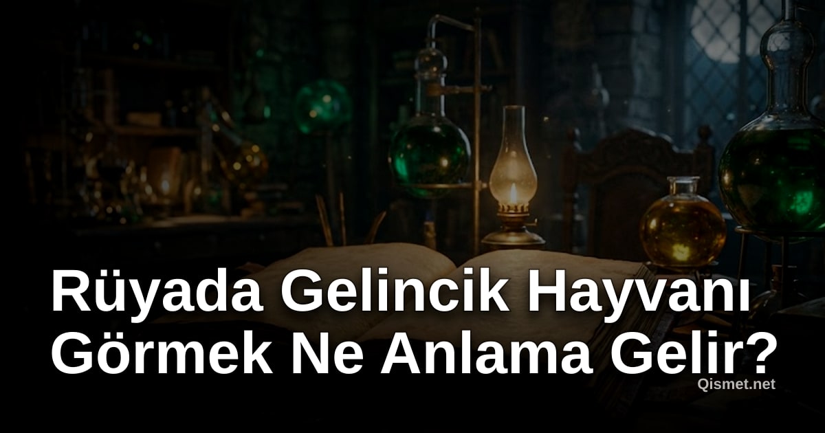 Rüyada Gelincik Hayvanı Görmek Ne Anlama Gelir?