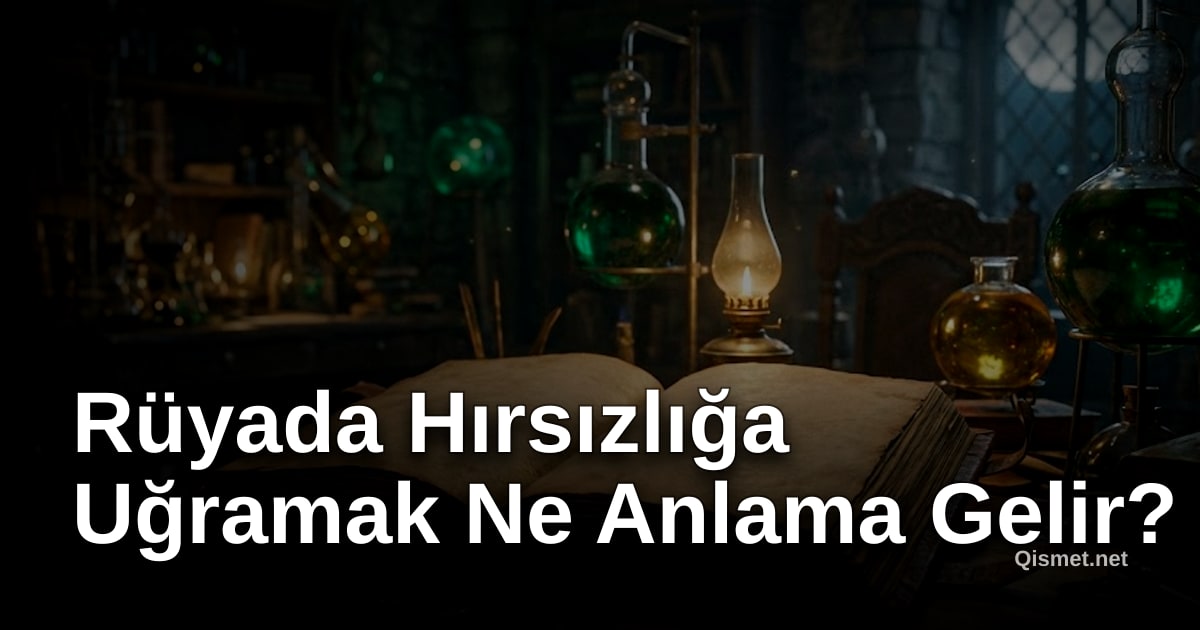 Rüyada Hırsızlığa Uğramak Ne Anlama Gelir?