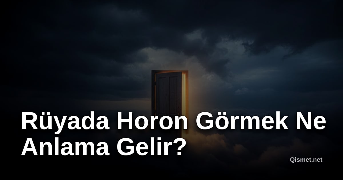 Rüyada Horon Görmek Ne Anlama Gelir?