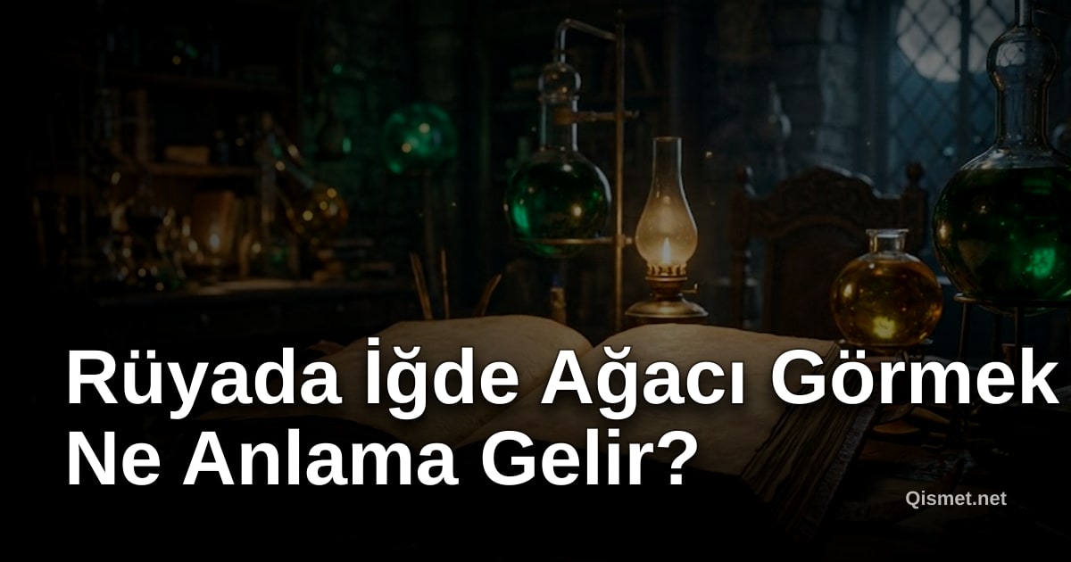 Rüyada İğde Ağacı Görmek Ne Anlama Gelir?