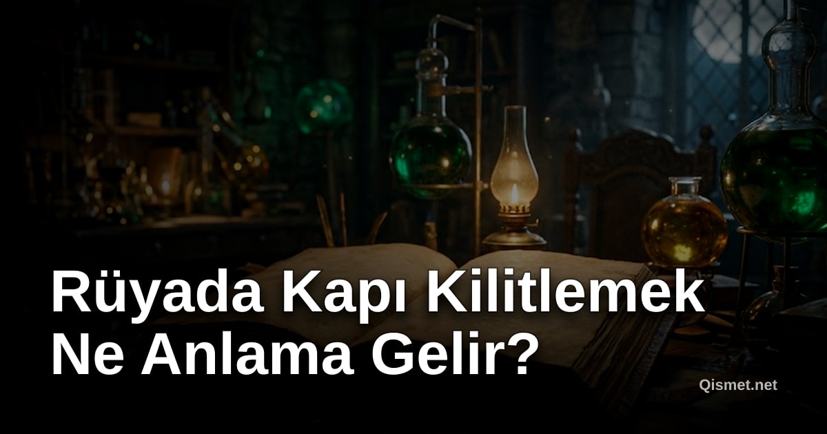 Rüyada Kapı Kilitlemek Ne Anlama Gelir?