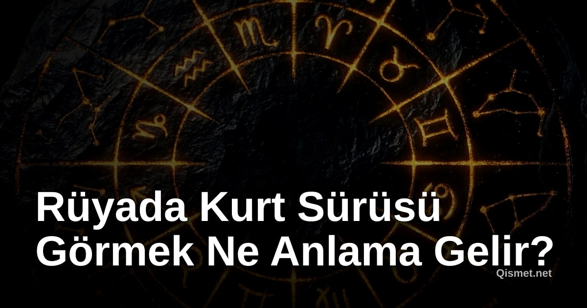 Rüyada Kurt Sürüsü Görmek Ne Anlama Gelir?
