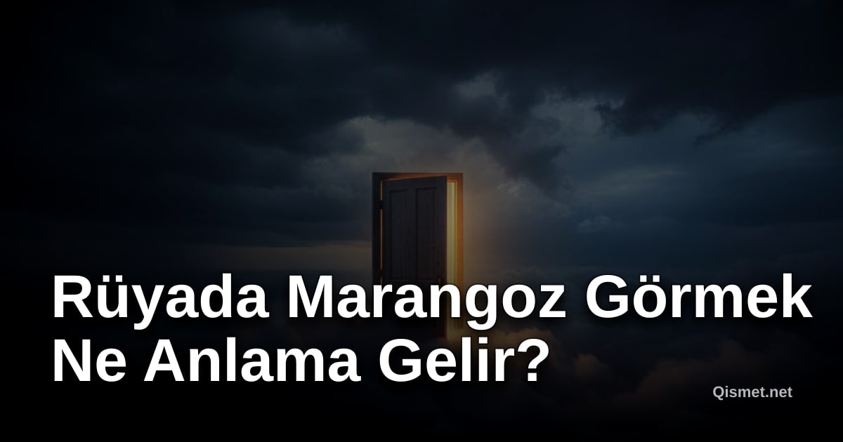Rüyada Marangoz Görmek Ne Anlama Gelir?