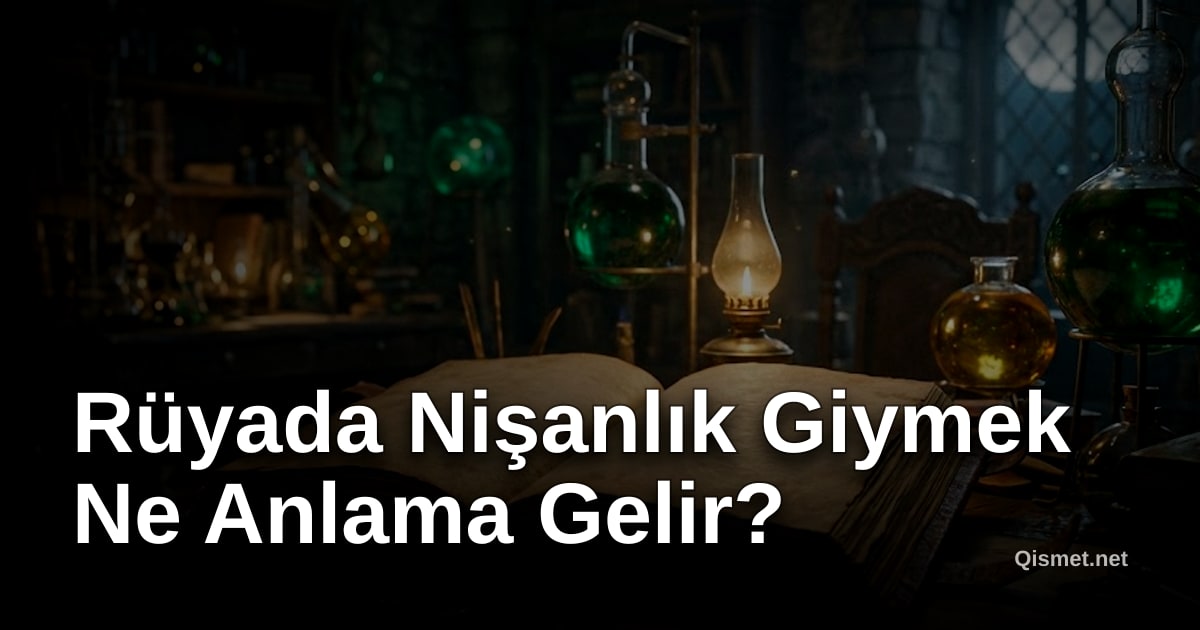 Rüyada Nişanlık Giymek Ne Anlama Gelir?