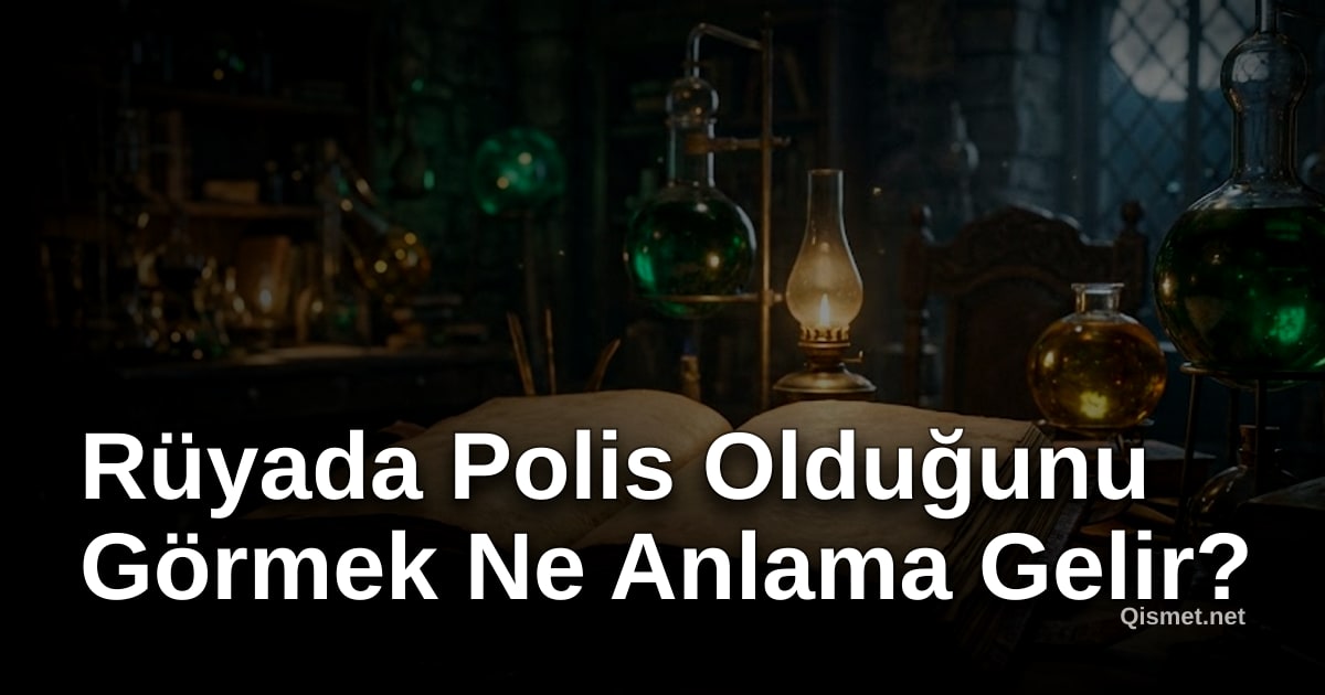 Rüyada Polis Olduğunu Görmek Ne Anlama Gelir?