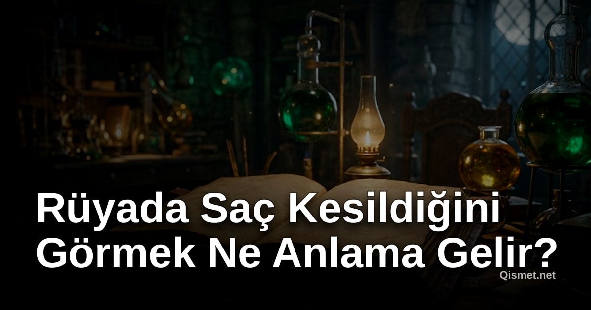 Rüyada Saç Kesildiğini Görmek Ne Anlama Gelir?