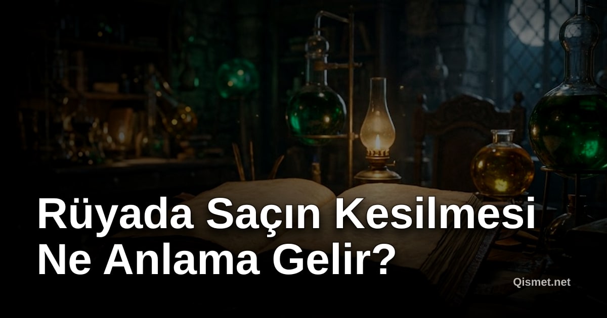 Rüyada Saçın Kesilmesi Ne Anlama Gelir?