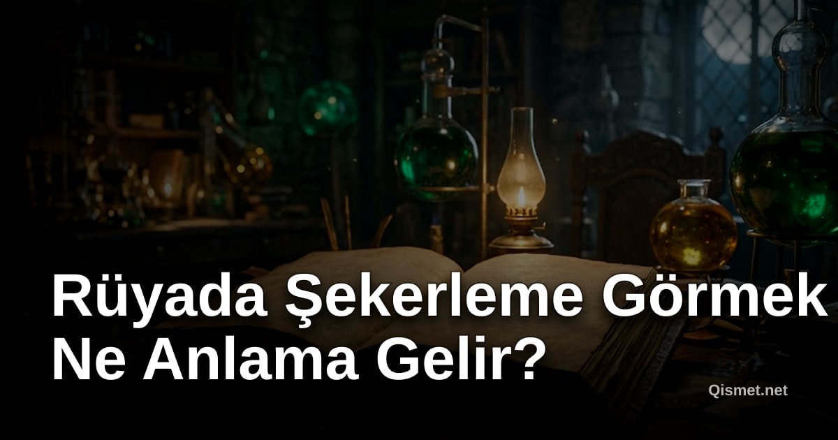 Rüyada Şekerleme Görmek Ne Anlama Gelir?