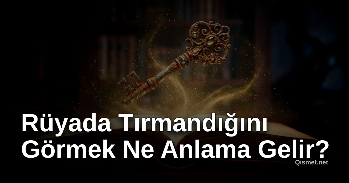 Rüyada Tırmandığını Görmek Ne Anlama Gelir?