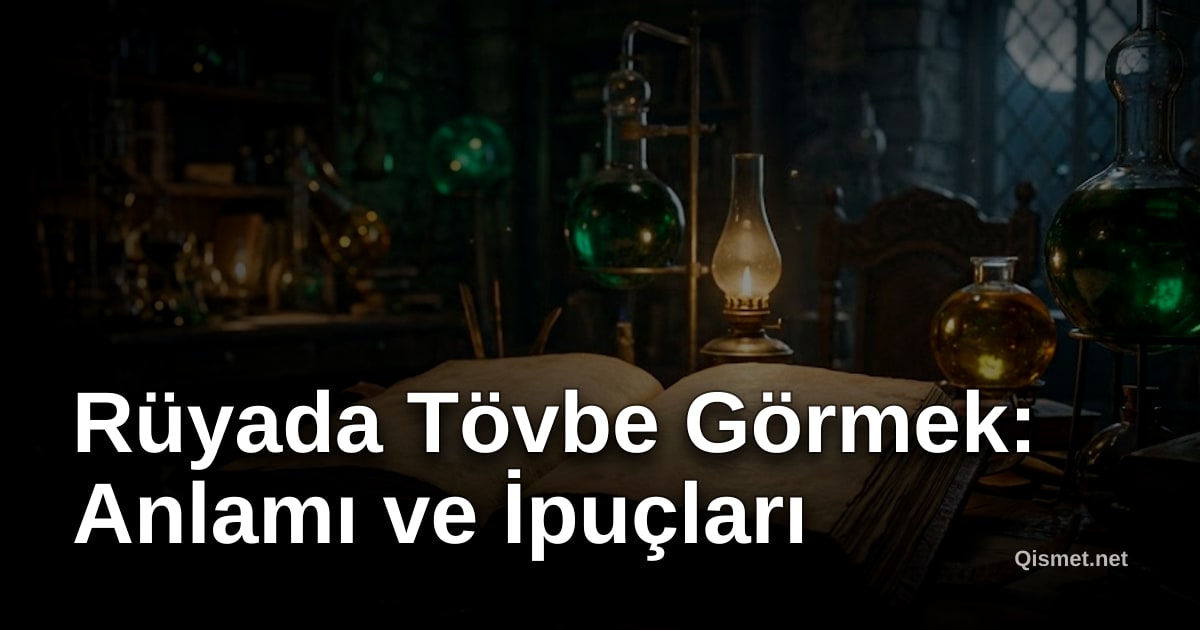 Rüyada Tövbe Görmek: Anlamı ve İpuçları