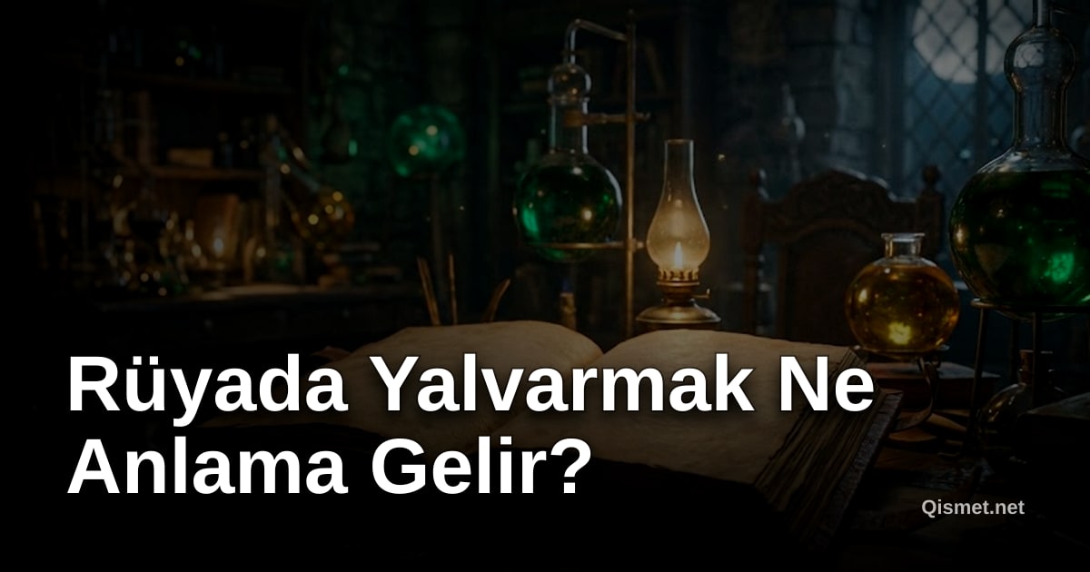 Rüyada Yalvarmak Ne Anlama Gelir?