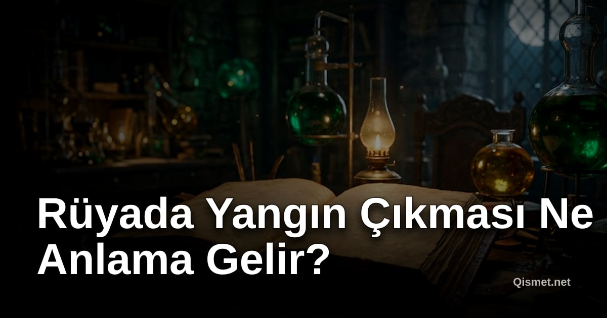 Rüyada Yangın Çıkması Ne Anlama Gelir?