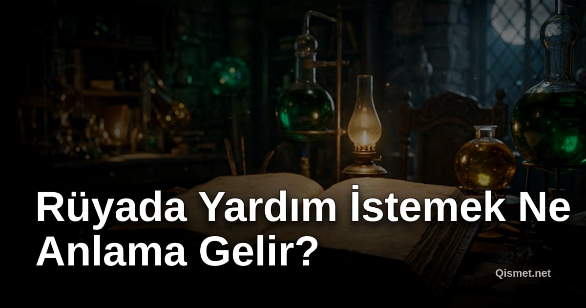 Rüyada Yardım İstemek Ne Anlama Gelir?